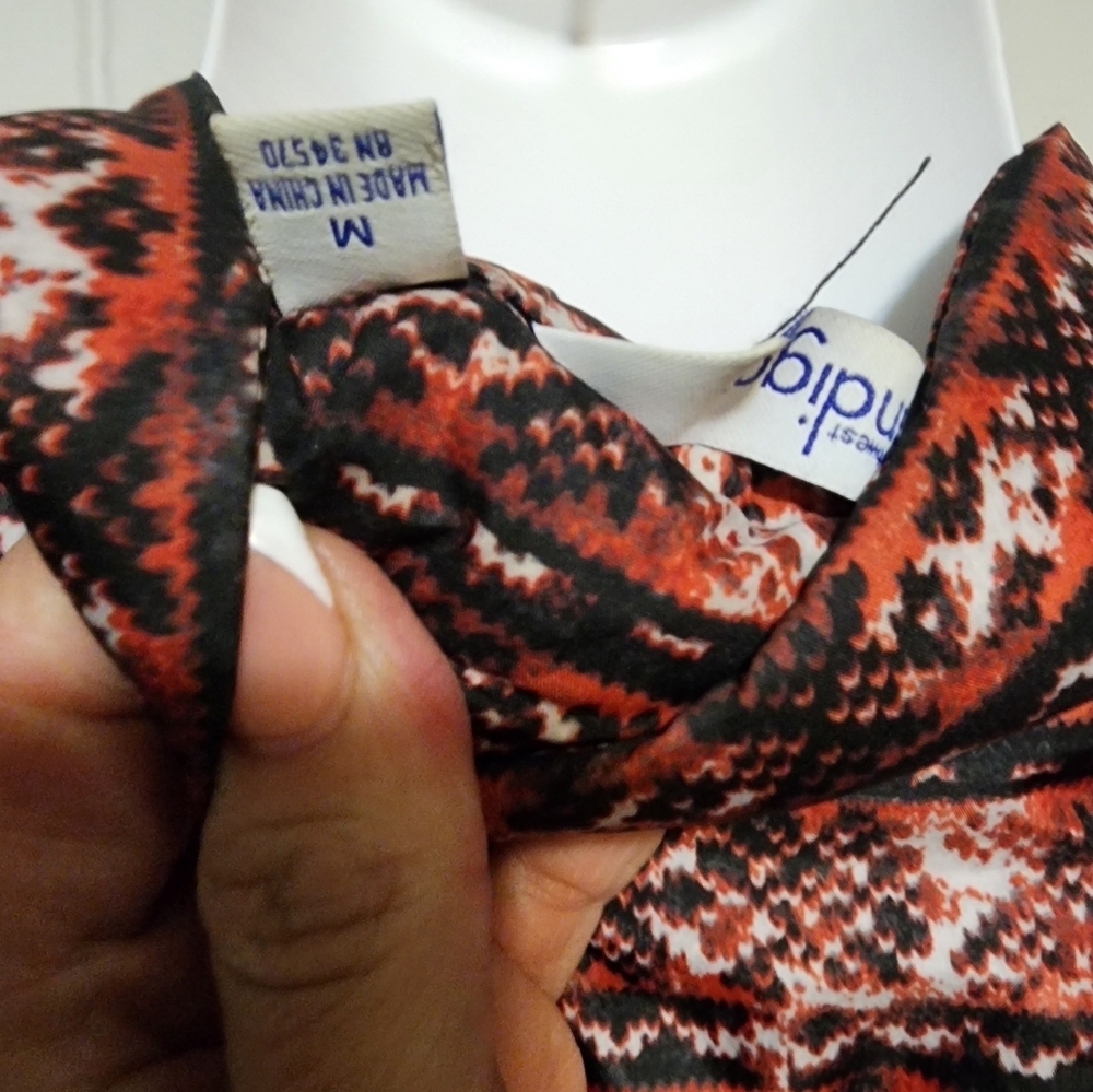 Índigo vest for women size M - Picture 4 of 4